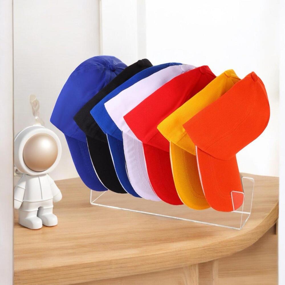 2 Pack Hat Stand for Baseball Caps Display and Organizer, No Install Acrylic Hat - Picture 6 of 6